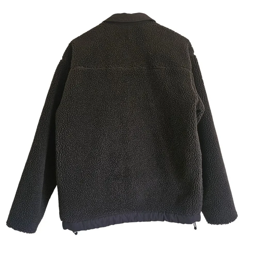 Levi's‎ Buchanan Sherpa Men's Jacket Size Small Black Meteorite - Picture 9 of 16